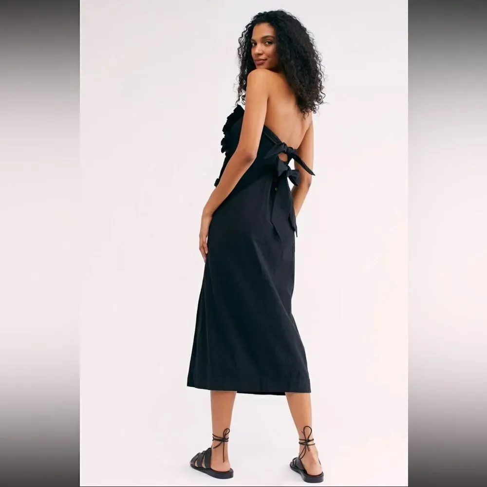 Free People A Statement Midi Dress